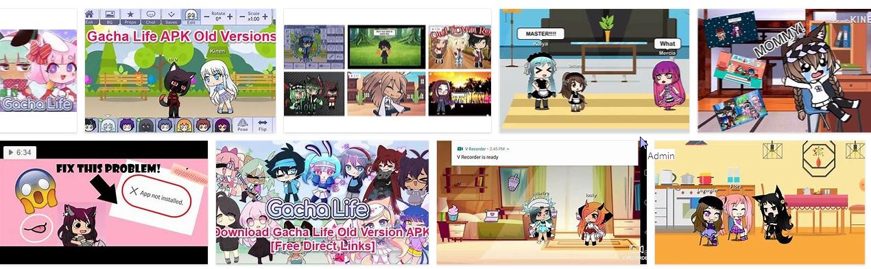 gacha life old version apk 2021