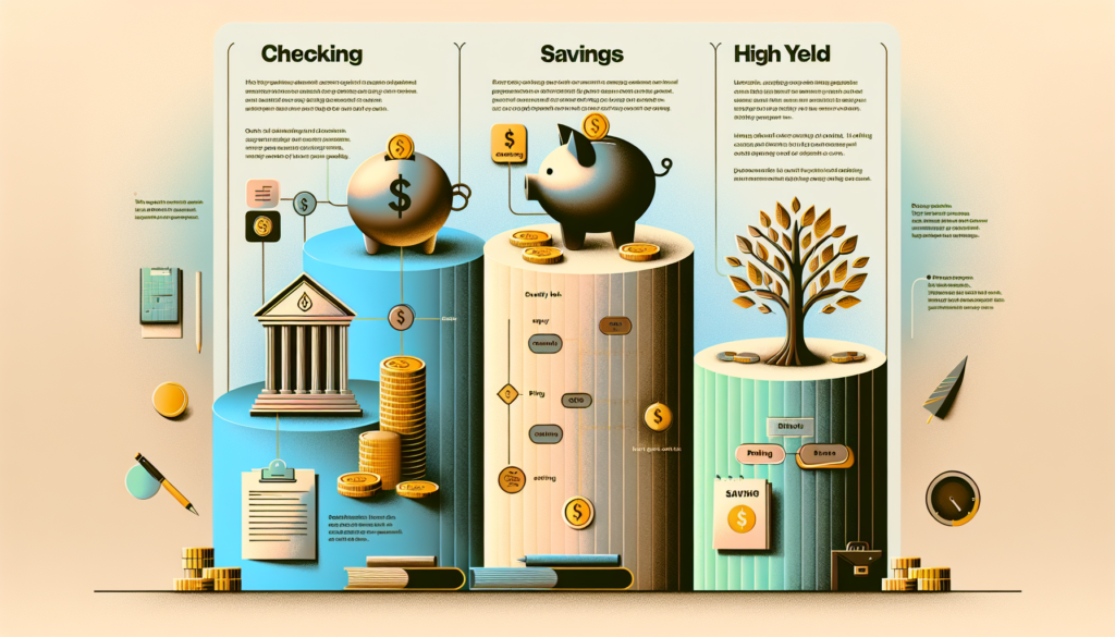 Understanding the Differences Between Checking, Savings, and High-Yield Accounts