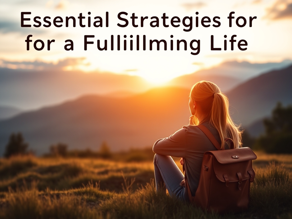 Essential Strategies for a Fulfilling Life: Education, Vehicle, Health & Home Insights