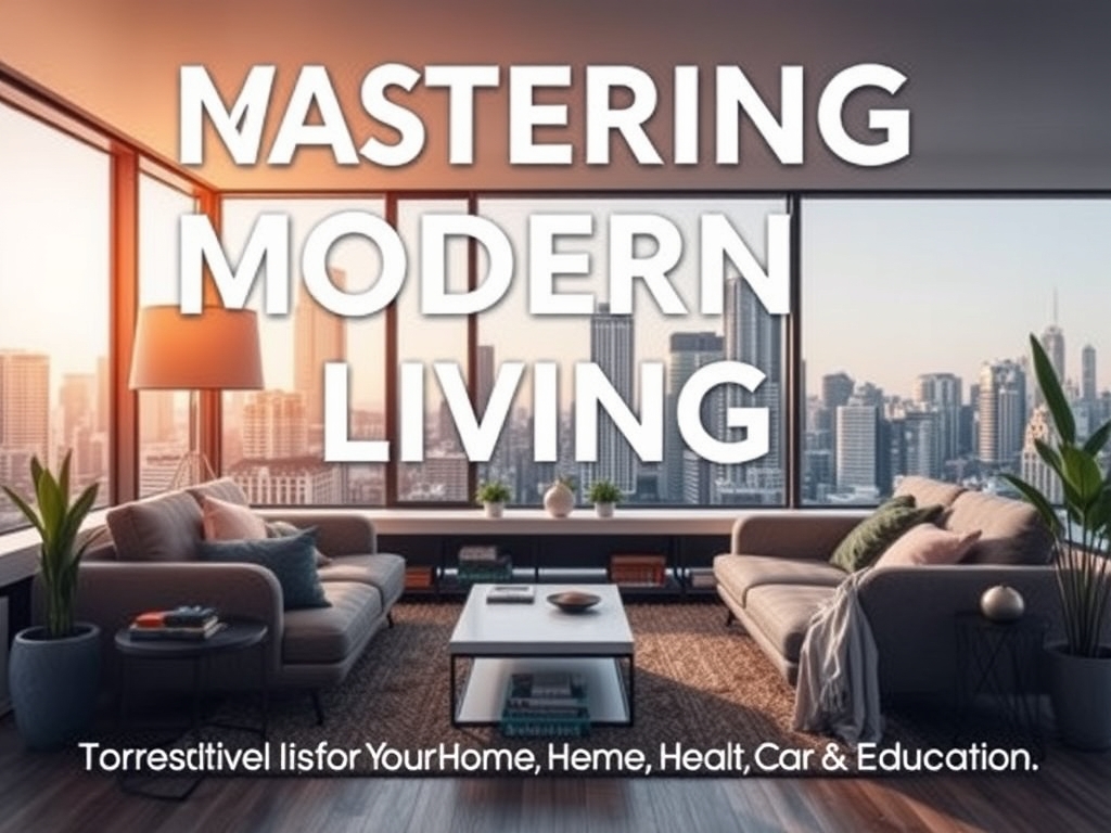 Mastering Modern Living: Essential Tips for Your Home, Health, Car & Education