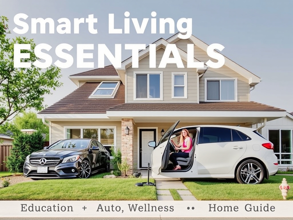 Smart Living Essentials: Education, Auto, Wellness, and Home Property Guide