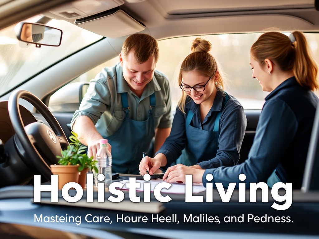 Holistic Living: Mastering Education, Vehicle Care, Health, and Home Management