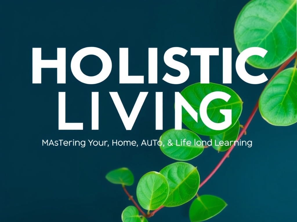 Holistic Living: Mastering Your Health, Home, Auto, and Lifelong Learning