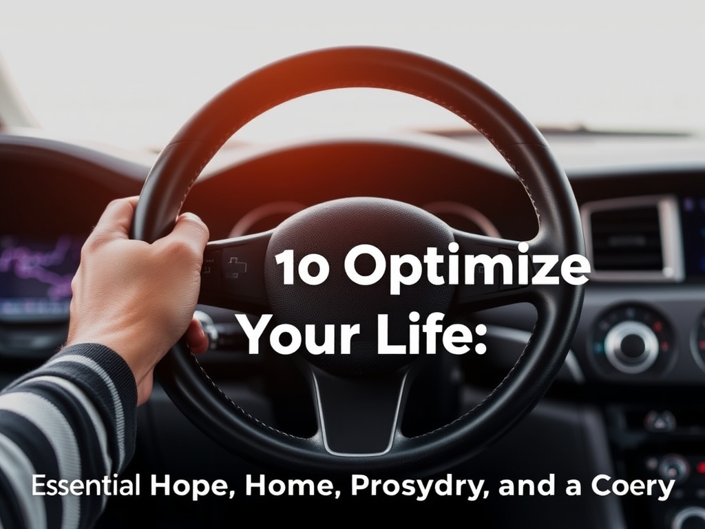 How to Optimize Your Life: Essential Tips for Health Home Property and Auto Safety