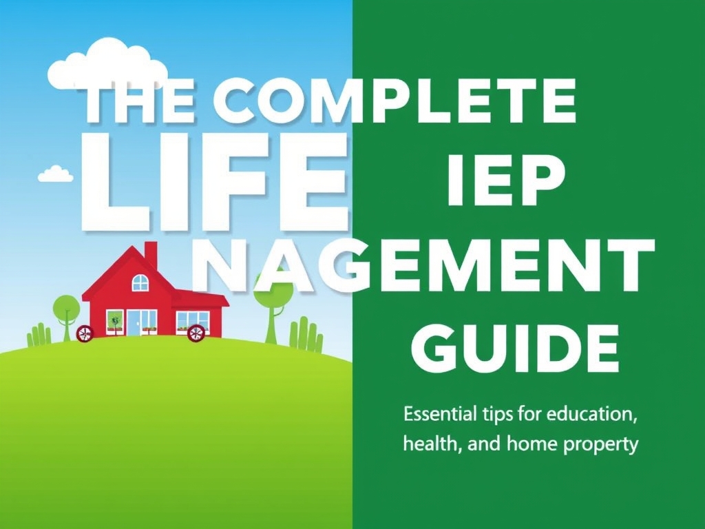 The Complete Life Management Guide: Essential Tips for Education, Vehicles, Health, and Home Property