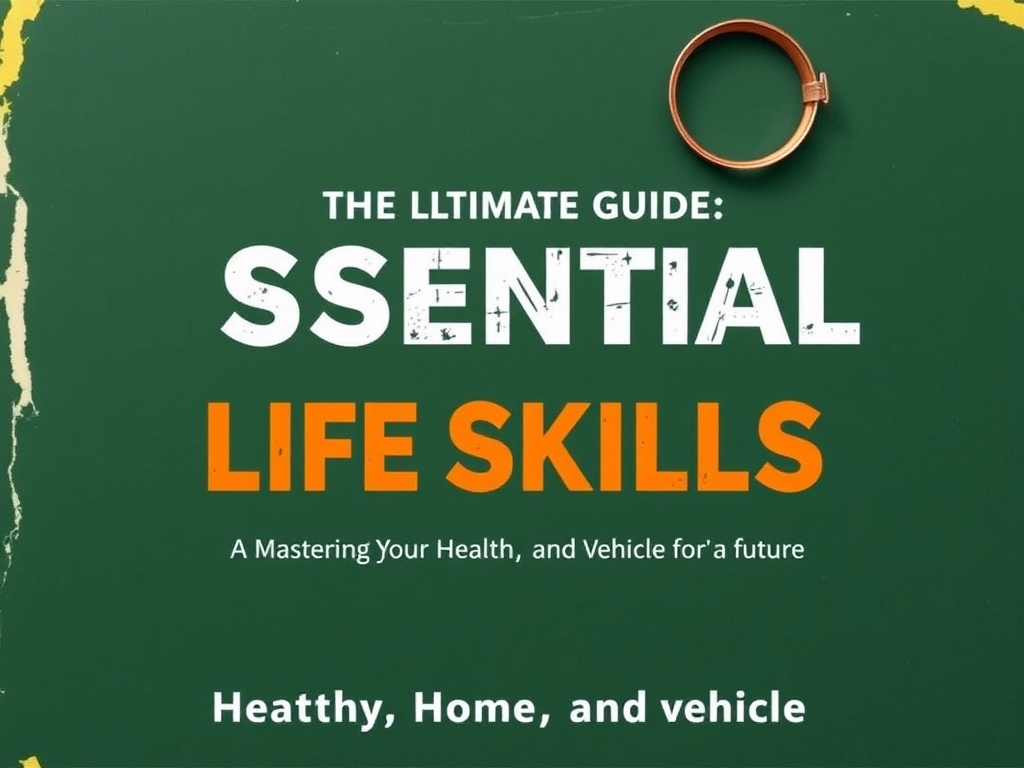 The Ultimate Guide to Essential Life Skills: Mastering Your Health, Home, and Vehicle for a Better Future