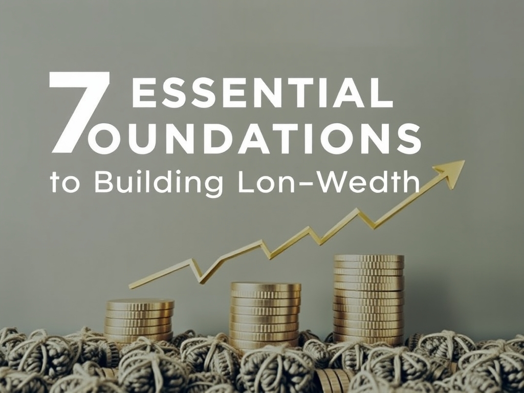 7 Essential Foundations for Building Long-Term Wealth