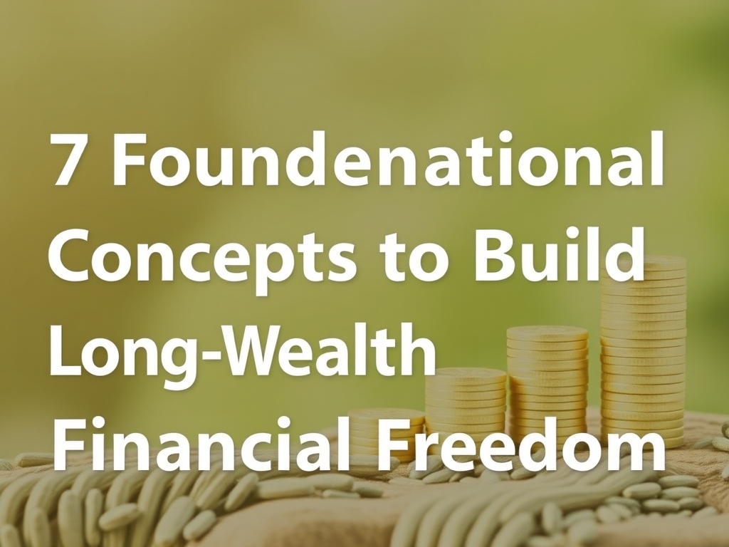 7 Foundational Concepts to Build Long-Term Wealth and Financial Freedom