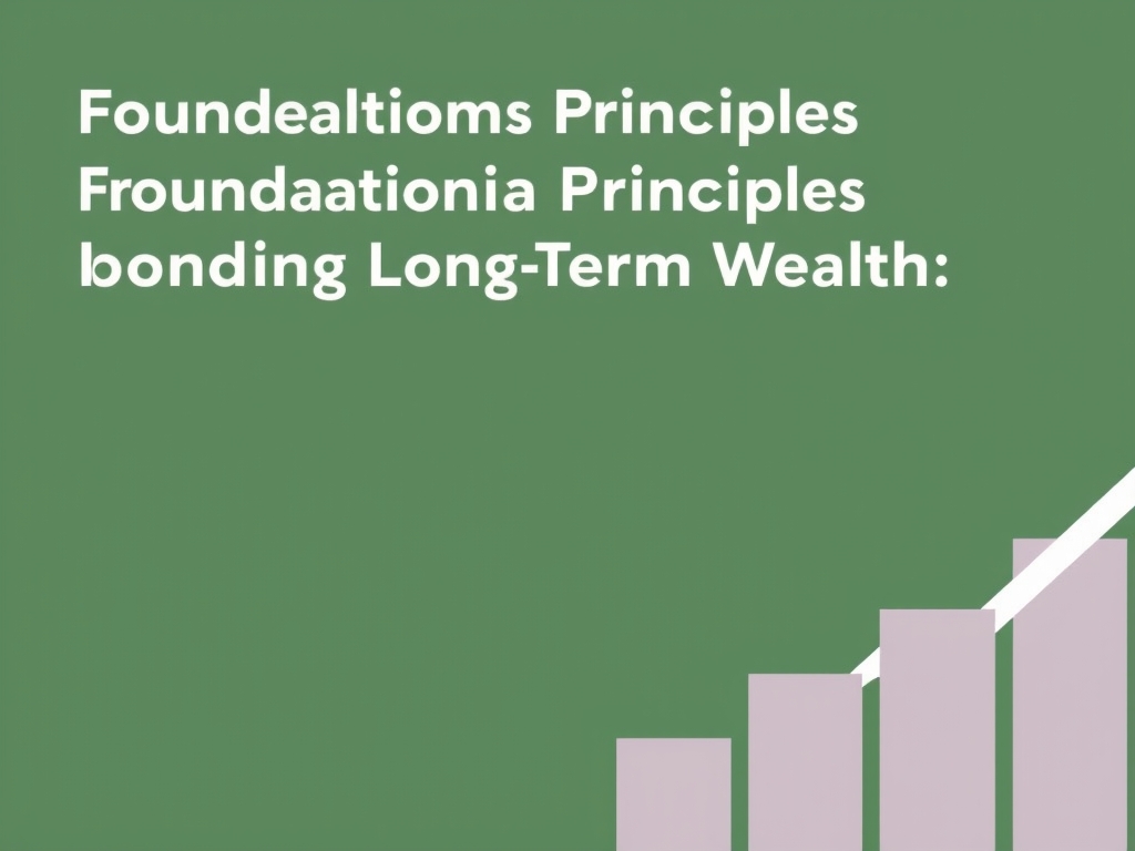 Foundational Principles for Building Long-Term Wealth: A Strategic Guide