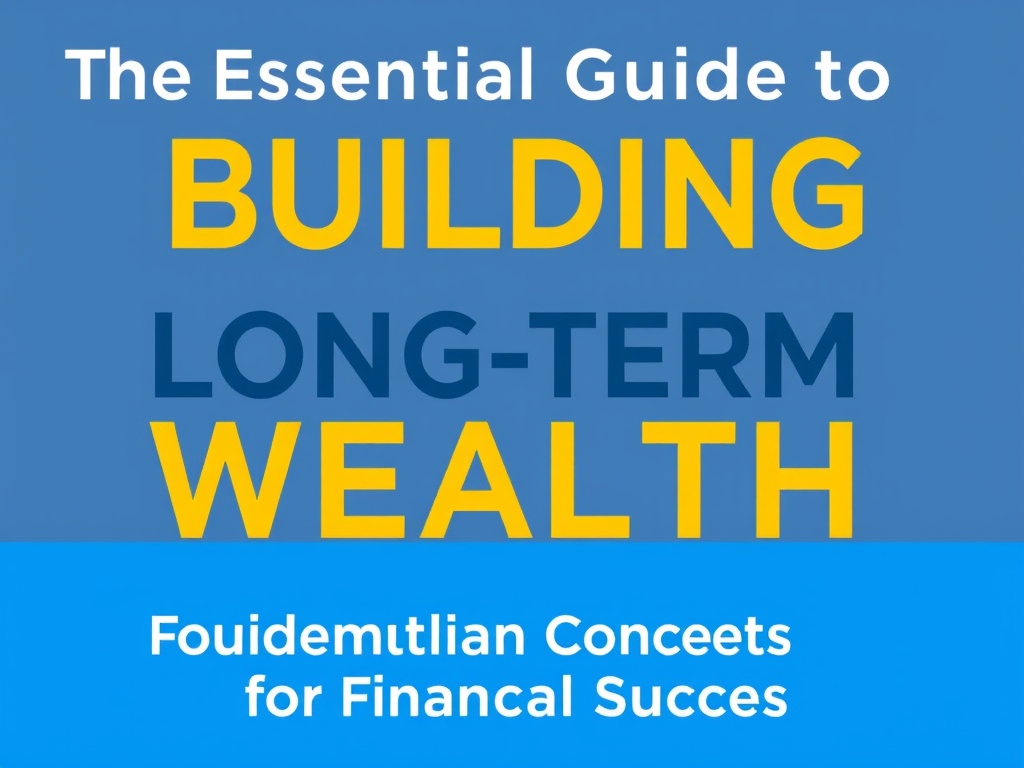 The Essential Guide to Building Long-Term Wealth: Foundational Concepts for Financial Success