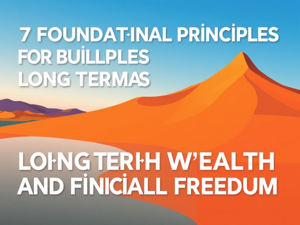 7 Foundational Principles for Building Long-Term Wealth and Financial Freedom