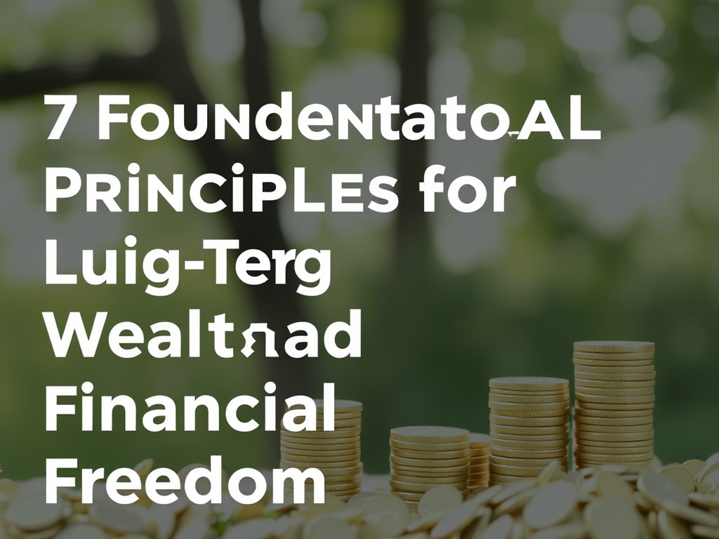 7 Foundational Principles for Building Long-Term Wealth and Financial Freedom