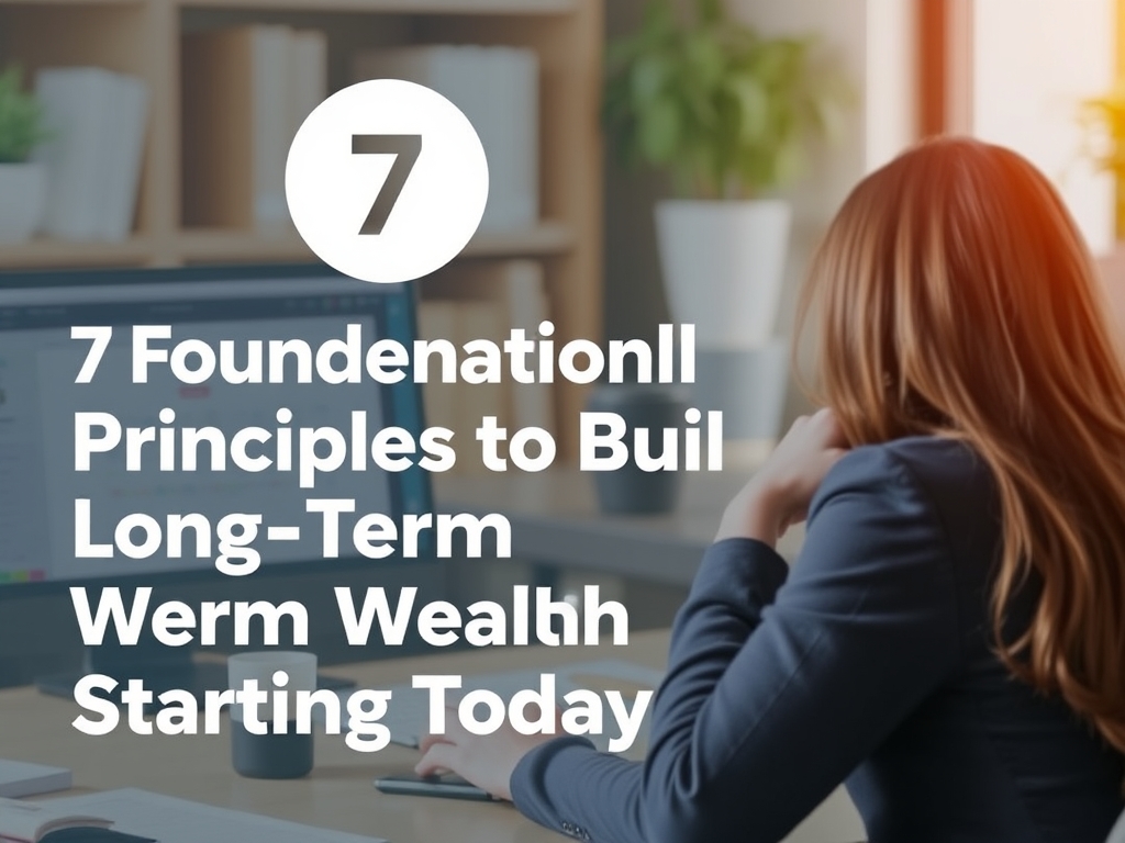 7 Foundational Principles to Build Long-Term Wealth Starting Today
